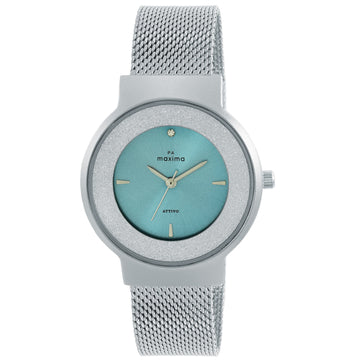 Maxima ATTIVO Women Blue Dial Analogue Watch - 66521CMLI